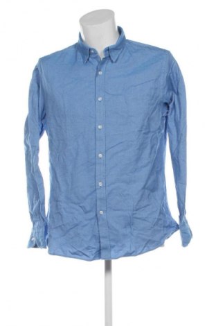Herrenhemd Massimo Dutti, Größe L, Farbe Blau, Preis € 26,99