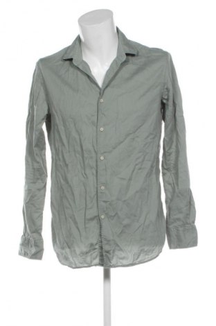 Herrenhemd Massimo Dutti, Größe M, Farbe Grün, Preis 25,99 €