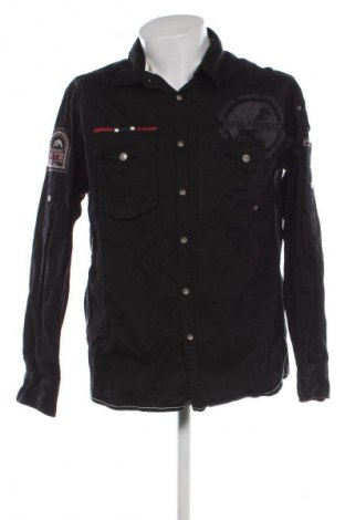 Herrenhemd Nangaparbat, Größe L, Farbe Schwarz, Preis € 12,99