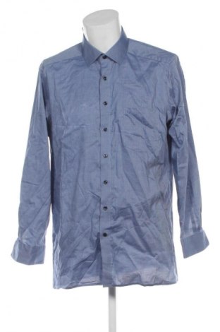Ανδρικό πουκάμισο Olymp, Μέγεθος XL, Χρώμα Μπλέ, Τιμή 19,99 €
