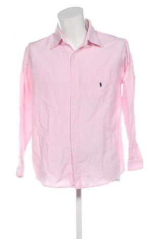 Herrenhemd Polo, Größe 4XL, Farbe Rosa, Preis € 74,99