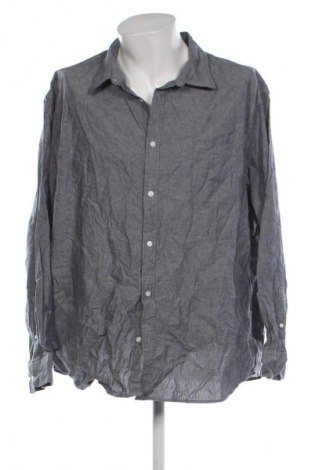 Ανδρικό πουκάμισο Straight Up, Μέγεθος 4XL, Χρώμα Γκρί, Τιμή 7,99 €