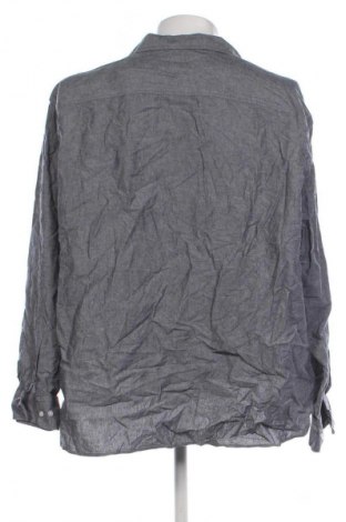 Ανδρικό πουκάμισο Straight Up, Μέγεθος 4XL, Χρώμα Γκρί, Τιμή 7,99 €