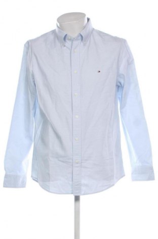 Męska koszula Tommy Hilfiger, Rozmiar L, Kolor Niebieski, Cena 201,99 zł