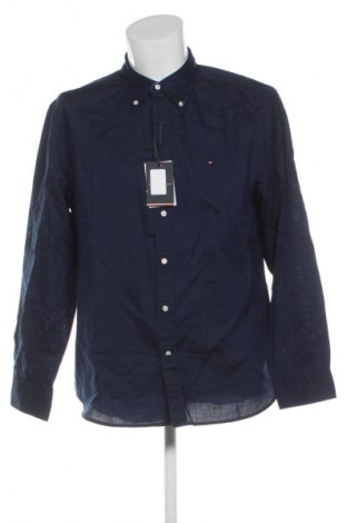 Cămașă de bărbați Tommy Hilfiger, Mărime XL, Culoare Albastru, Preț 371,99 Lei