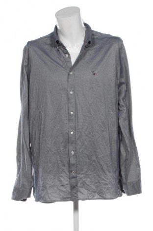 Ανδρικό πουκάμισο Tommy Hilfiger, Μέγεθος 3XL, Χρώμα Γκρί, Τιμή 40,99 €
