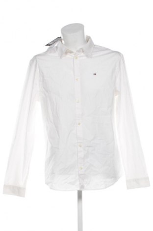 Férfi ing Tommy Jeans, Méret XL, Szín Fehér, Ár 19 819 Ft