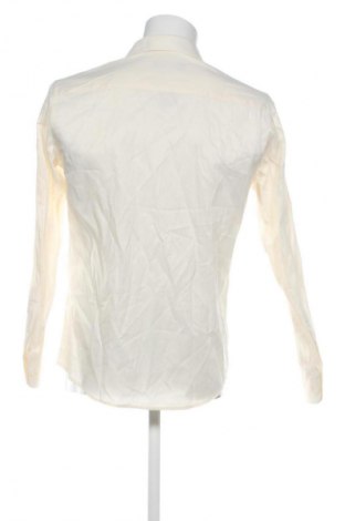 Herrenhemd Unbranded, Größe M, Farbe Ecru, Preis 8,99 €
