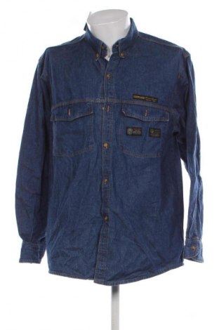 Ανδρικό πουκάμισο Unbranded, Μέγεθος L, Χρώμα Μπλέ, Τιμή 10,99 €