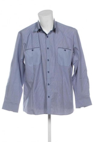 Ανδρικό πουκάμισο Unbranded, Μέγεθος L, Χρώμα Μπλέ, Τιμή 14,83 €