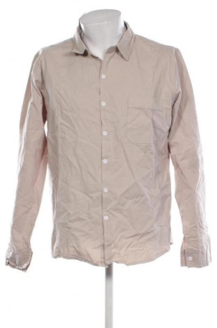 Herrenhemd Unbranded, Größe XXL, Farbe Beige, Preis 11,99 €