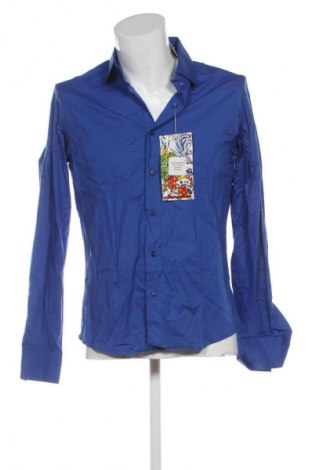 Herrenhemd Young & Rich, Größe M, Farbe Blau, Preis 46,99 €