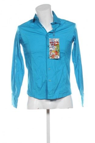 Herrenhemd Young & Rich, Größe S, Farbe Blau, Preis 46,99 €