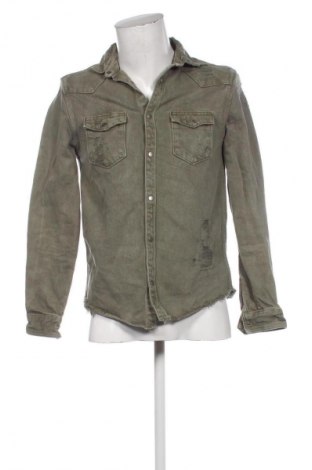 Herrenhemd Zara, Größe S, Farbe Grün, Preis 12,99 €