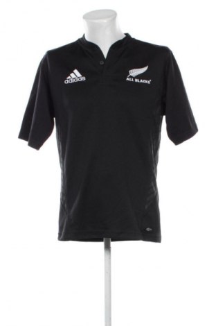 Мъжка тениска Adidas, Размер M, Цвят Черен, Цена 34,99 лв.