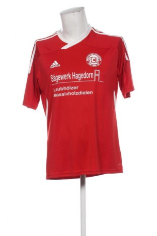 Tricou de bărbați Adidas, Mărime L, Culoare Roșu, Preț 71,00 Lei