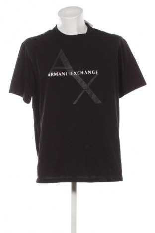 Pánske tričko  Armani Exchange, Veľkosť XXL, Farba Čierna, Cena  34,95 €