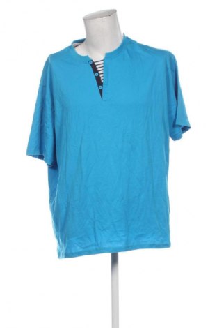 Męski T-shirt Atlas For Men, Rozmiar 4XL, Kolor Niebieski, Cena 42,99 zł