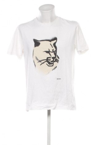 Мъжка тениска BOSS, Размер XL, Цвят Бял, Цена 117,99 лв.