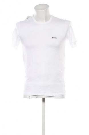 Męski T-shirt BOSS, Rozmiar S, Kolor Biały, Cena 307,99 zł