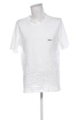 Męski T-shirt BOSS, Rozmiar XXL, Kolor Biały, Cena 307,99 zł
