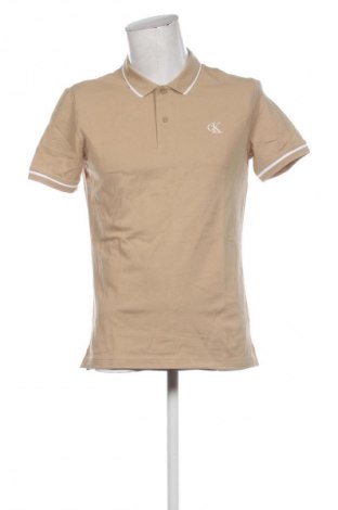 Ανδρικό t-shirt Calvin Klein Jeans, Μέγεθος L, Χρώμα  Μπέζ, Τιμή 48,99 €