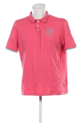 Męski T-shirt Camargue, Rozmiar XXL, Kolor Różowy, Cena 44,94 zł