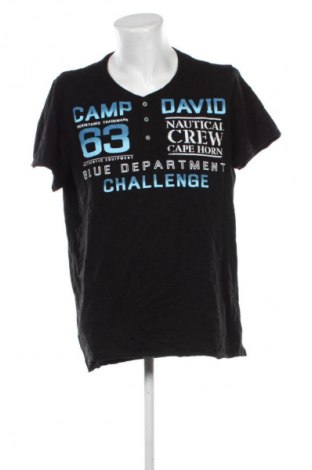 Męski T-shirt Camp David, Rozmiar XXL, Kolor Kolorowy, Cena 76,99 zł