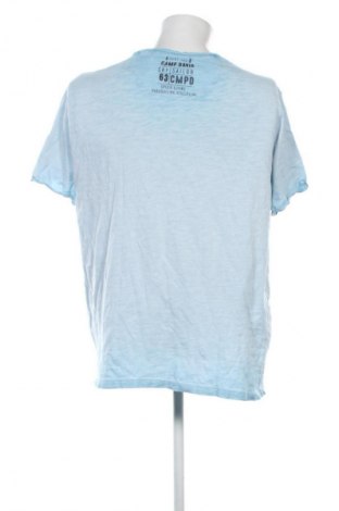 Męski T-shirt Camp David, Rozmiar XXL, Kolor Niebieski, Cena 76,99 zł