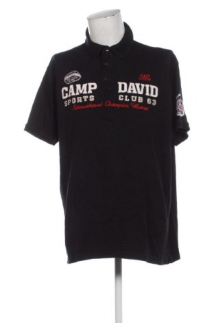 Męski T-shirt Camp David, Rozmiar 5XL, Kolor Czarny, Cena 100,99 zł