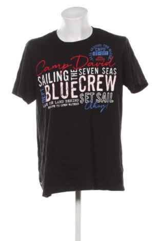 Pánske tričko  Camp David, Veľkosť XXL, Farba Čierna, Cena  17,95 €