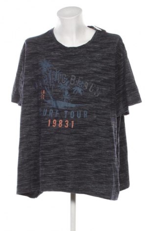 Męski T-shirt Canda, Rozmiar 5XL, Kolor Niebieski, Cena 45,99 zł
