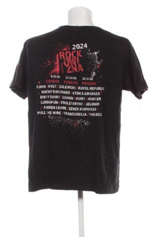 Мъжка тениска Cartoon, Размер 3XL, Цвят Черен, Цена 19,14 лв.