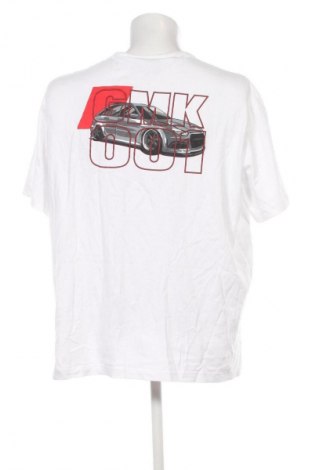 Pánske tričko  Celio, Veľkosť 3XL, Farba Biela, Cena  10,95 €