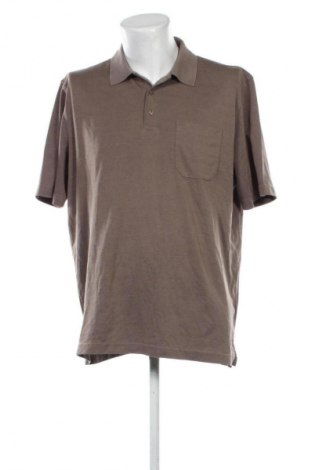 Męski T-shirt Christian Berg, Rozmiar XXL, Kolor Brązowy, Cena 61,99 zł