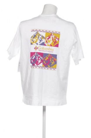 Męski T-shirt Columbia, Rozmiar M, Kolor Biały, Cena 120,99 zł