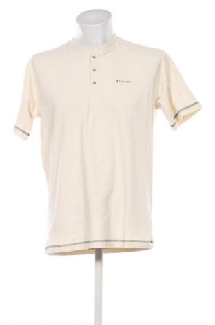 Herren Shirt Columbia, Größe M, Farbe Ecru, Preis 41,99 €