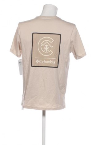 Tricou de bărbați Columbia, Mărime M, Culoare Bej, Preț 196,99 Lei