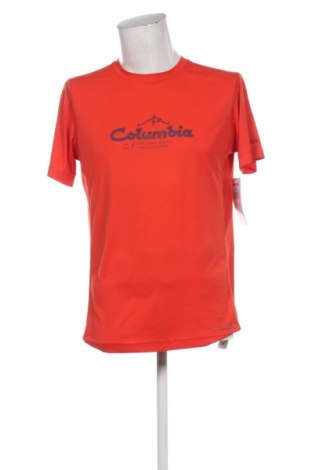 Męski T-shirt Columbia, Rozmiar M, Kolor Czerwony, Cena 72,99 zł