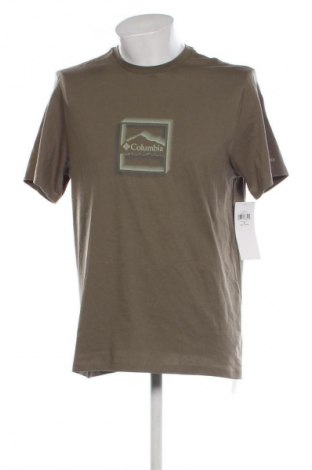 Herren T-Shirt Columbia, Größe M, Farbe Grün, Preis € 41,99