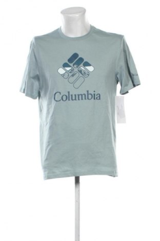 Ανδρικό t-shirt Columbia, Μέγεθος M, Χρώμα Μπλέ, Τιμή 37,99 €