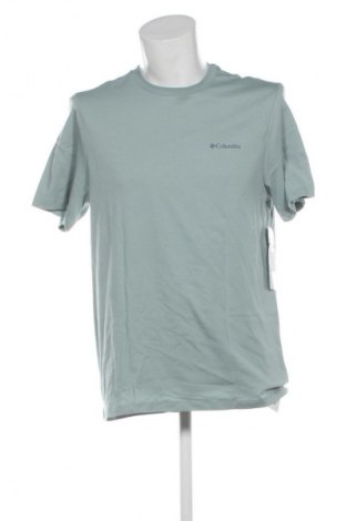 Ανδρικό t-shirt Columbia, Μέγεθος M, Χρώμα Πράσινο, Τιμή 17,99 €