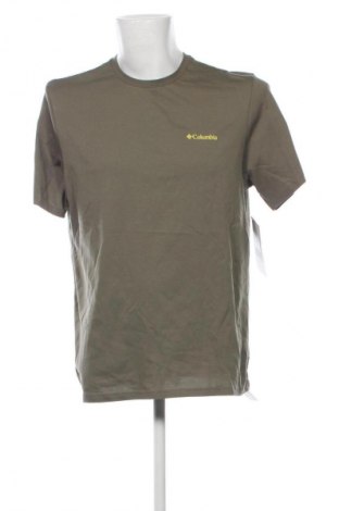 Męski T-shirt Columbia, Rozmiar M, Kolor Zielony, Cena 166,99 zł