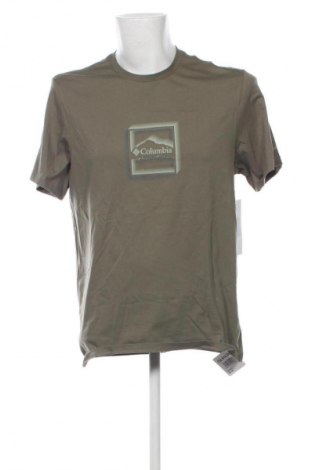 Herren T-Shirt Columbia, Größe M, Farbe Grün, Preis € 41,99
