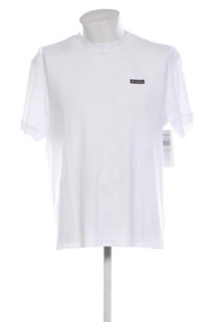 Herren T-Shirt Columbia, Größe M, Farbe Weiß, Preis € 41,99