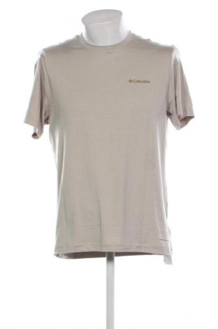 Herren T-Shirt Columbia, Größe M, Farbe Beige, Preis € 41,99