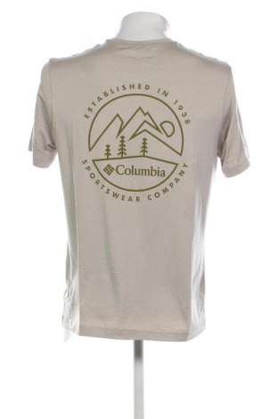 Herren T-Shirt Columbia, Größe M, Farbe Beige, Preis € 41,99