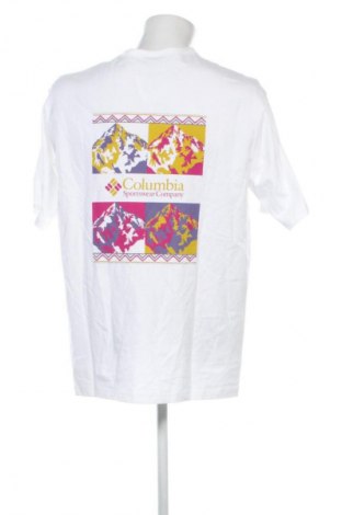 Herren T-Shirt Columbia, Größe M, Farbe Weiß, Preis € 41,99