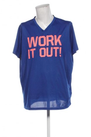 Herren Shirt Crivit, Größe 3XL, Farbe Blau, Preis 8,99 €