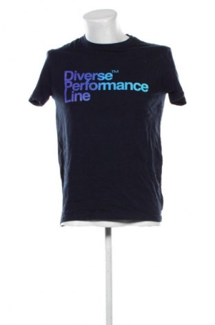 Męski T-shirt Diverse, Rozmiar M, Kolor Niebieski, Cena 44,00 zł